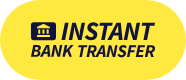 Instant Bank Transfer insättningar och uttag hos Huzzlin Casino